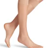 FALKE Shelina 12 DEN dames kniekousen, beige (brasil)
