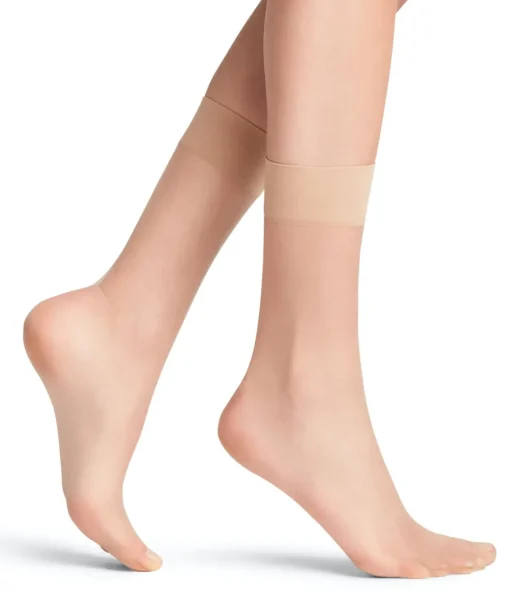 FALKE Shelina 12 DEN dames sokjes, beige (powder)