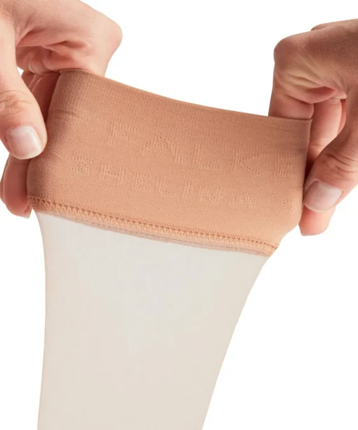 FALKE Shelina 12 DEN dames kniekousen, beige (sun)