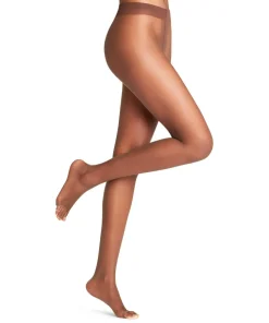 FALKE Shelina Toeless 12 DEN dames panty, espresso
