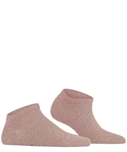 FALKE Shiny dames sneakersokken, lichtroze (blossom)