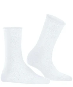 FALKE Shiny damessokken, wit (white)