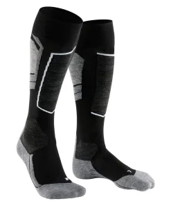 FALKE SK4 Advanced heren skiing kniekousen, zwart (black-mix)