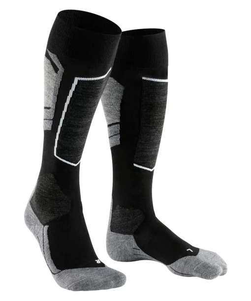 FALKE SK4 Advanced heren skiing kniekousen, zwart (black-mix)
