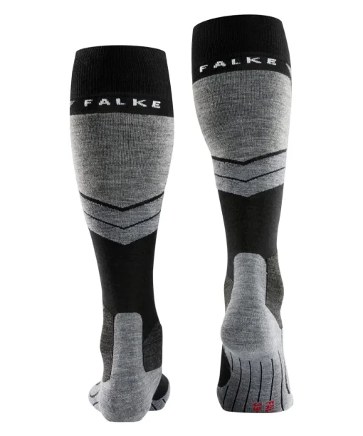 FALKE SK4 Advanced heren skiing kniekousen, zwart (black-mix)