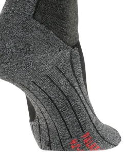 FALKE SK5 Expert heren skiing kniekousen, zwart (black-lightning)