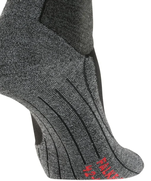 FALKE SK5 Expert heren skiing kniekousen, zwart (black-lightning)