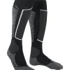 FALKE SK2 Intermediate Vegan heren skiing kniekousen, zwart (black-mix)