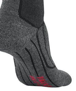 FALKE SK2 Intermediate Vegan heren skiing kniekousen, zwart (black-mix)