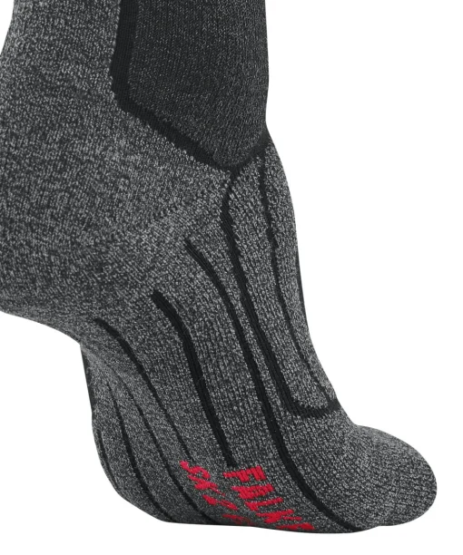 FALKE SK2 Intermediate Vegan heren skiing kniekousen, zwart (black-mix)
