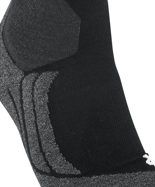 FALKE SK2 Intermediate Vegan heren skiing kniekousen, zwart (black-mix)