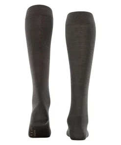 FALKE Softmerino dames kniekousen, bruin (dark brown)
