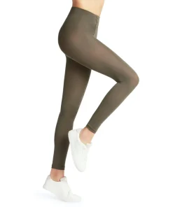 FALKE Softmerino dames legging, military