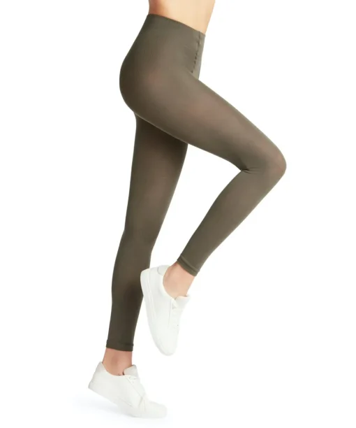 FALKE Softmerino dames legging, military