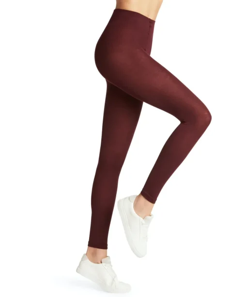 FALKE Softmerino dames legging, barolo