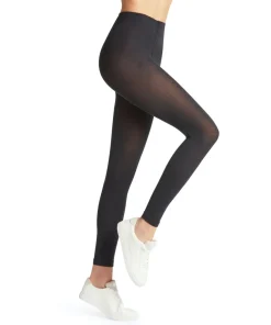 FALKE Softmerino dames legging, dark navy