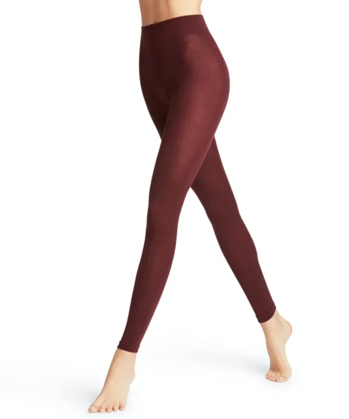 FALKE Softmerino dames legging, barolo