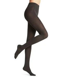 FALKE Softmerino dames panty, anthra.mel