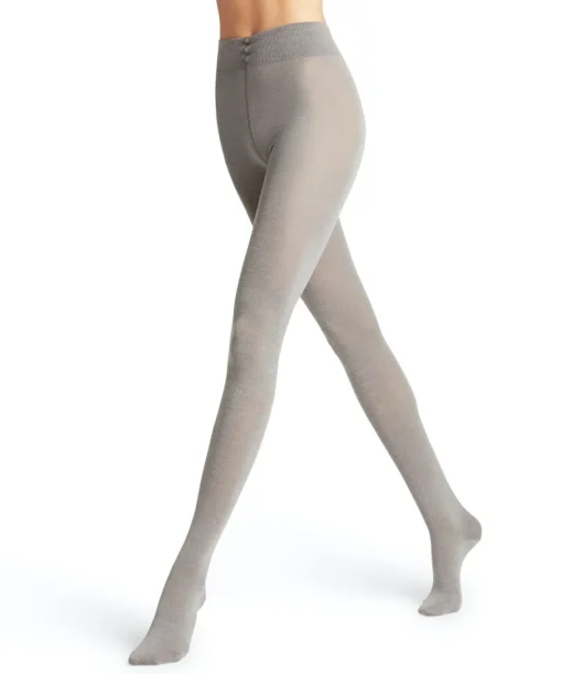 FALKE Softmerino dames panty, light grey mel.