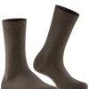 FALKE Softmerino damessokken, bruin (dark brown)