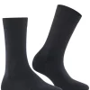 FALKE Softmerino damessokken, donkerblauw (dark navy)