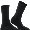FALKE Softmerino damessokken, zwart (black)