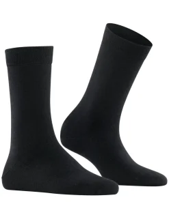 FALKE Softmerino damessokken, zwart (black)
