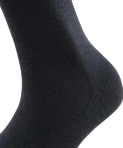 FALKE Softmerino damessokken, donkerblauw (dark navy)