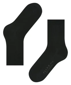 FALKE Softmerino damessokken, zwart (black)