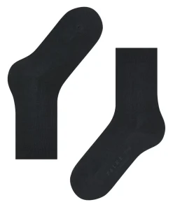 FALKE Softmerino damessokken, donkerblauw (dark navy)