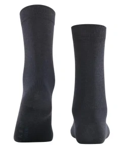 FALKE Softmerino damessokken, donkerblauw (dark navy)