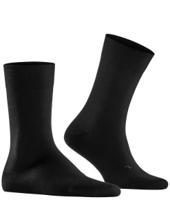 FALKE Stabilizing Wool Everyday herensokken, zwart (black)