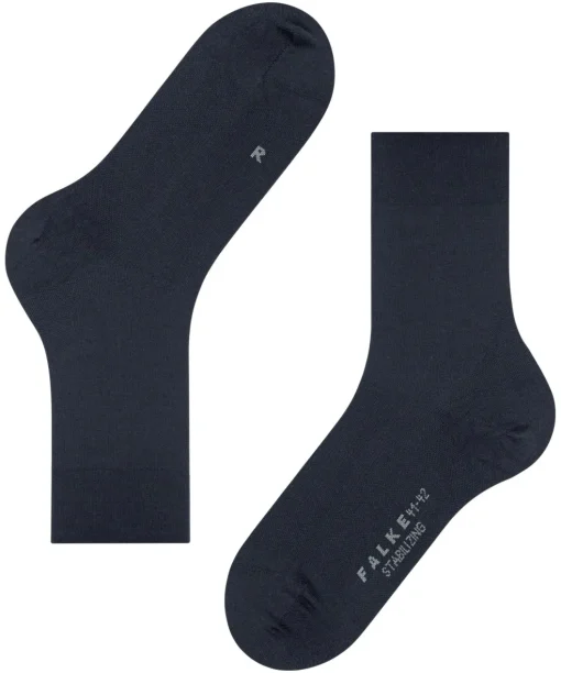 FALKE Stabilizing Wool Everyday herensokken, blauw (space blue)