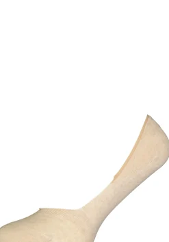 FALKE Step heren invisible sokken, beige (sand melange)
