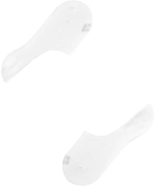 FALKE Step High Cut dames kousenvoetjes, wit (white)