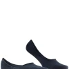 FALKE Step Medium Cut heren kousenvoetjes, donkerblauw (dark navy)