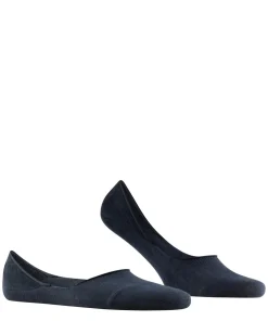 FALKE Step Medium Cut heren kousenvoetjes, donkerblauw (dark navy)