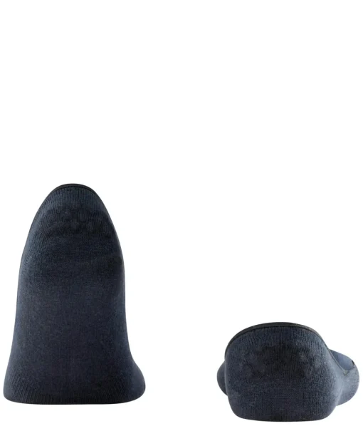FALKE Step Medium Cut heren kousenvoetjes, donkerblauw (dark navy)