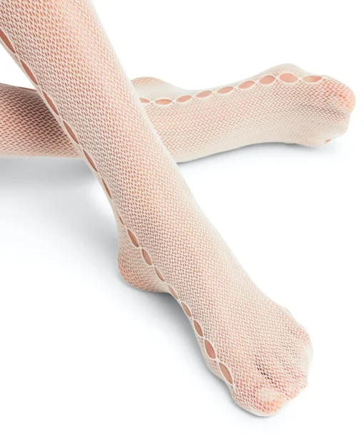 FALKE Supersize Net dames panty, pearl