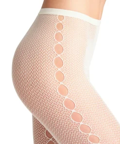 FALKE Supersize Net dames panty, pearl