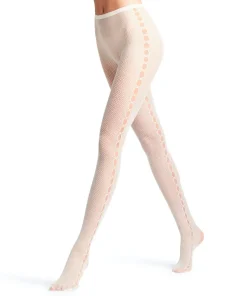 FALKE Supersize Net dames panty, pearl