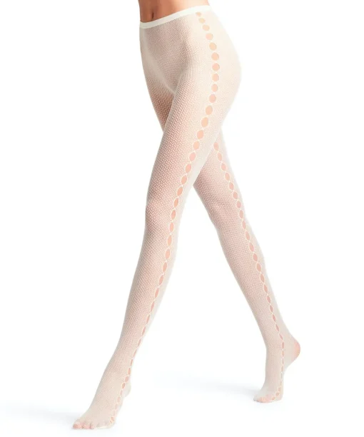 FALKE Supersize Net dames panty, pearl