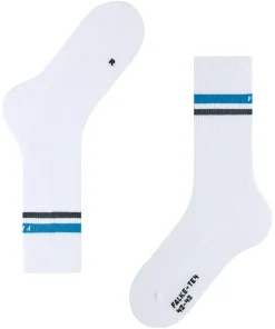 FALKE TE4 Classic Women dames tennis sokken, wit (white)