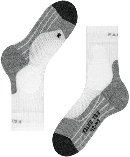 FALKE TE2 heren tennis sokken, wit (white-mix)