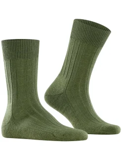 FALKE Teppich im Schuh herensokken, groen (herb)