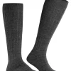 FALKE Teppich im Schuh heren kniekousen, antraciet (anthra.mel)