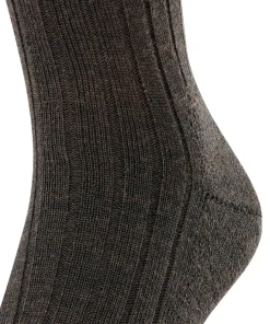 FALKE Teppich im Schuh herensokken, bruin (dark brown)