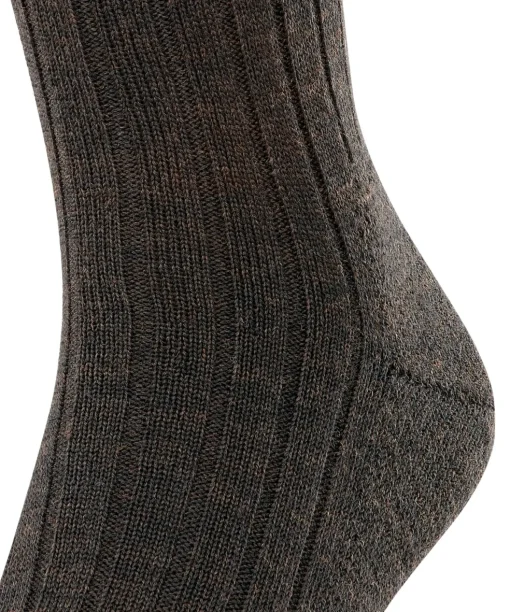 FALKE Teppich im Schuh herensokken, bruin (dark brown)