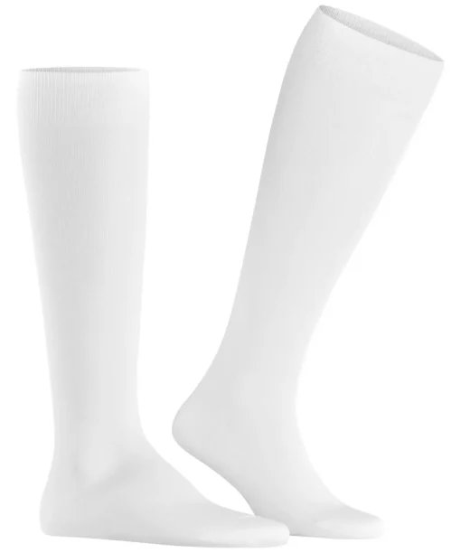 FALKE Tiago heren kniekousen, wit (white)