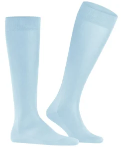 FALKE Tiago heren kniekousen, blauw (bluebell)